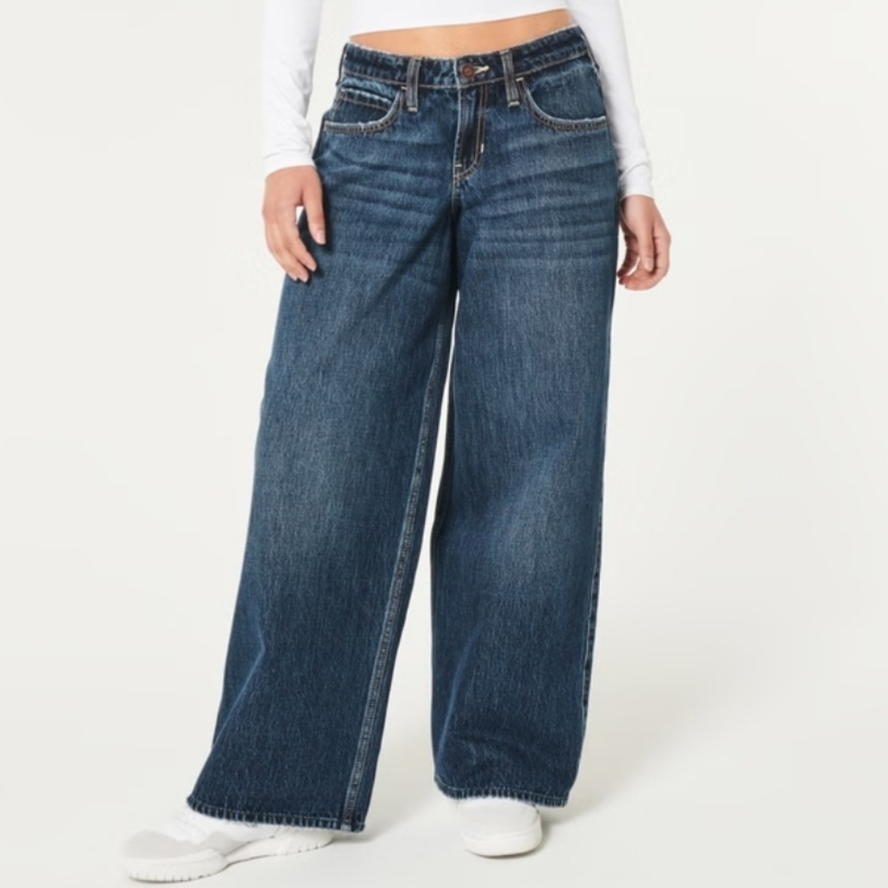 Hollister, 0R/25, dark wash Jeans